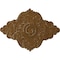 Ekena Millwork Piedmont Medallion (Canopies up to 6 1/2"), 67 1/8"W x 48 5/8"H x 1 7/8"P, Smokey Topaz Crackle CM67PESTC - alternate 1